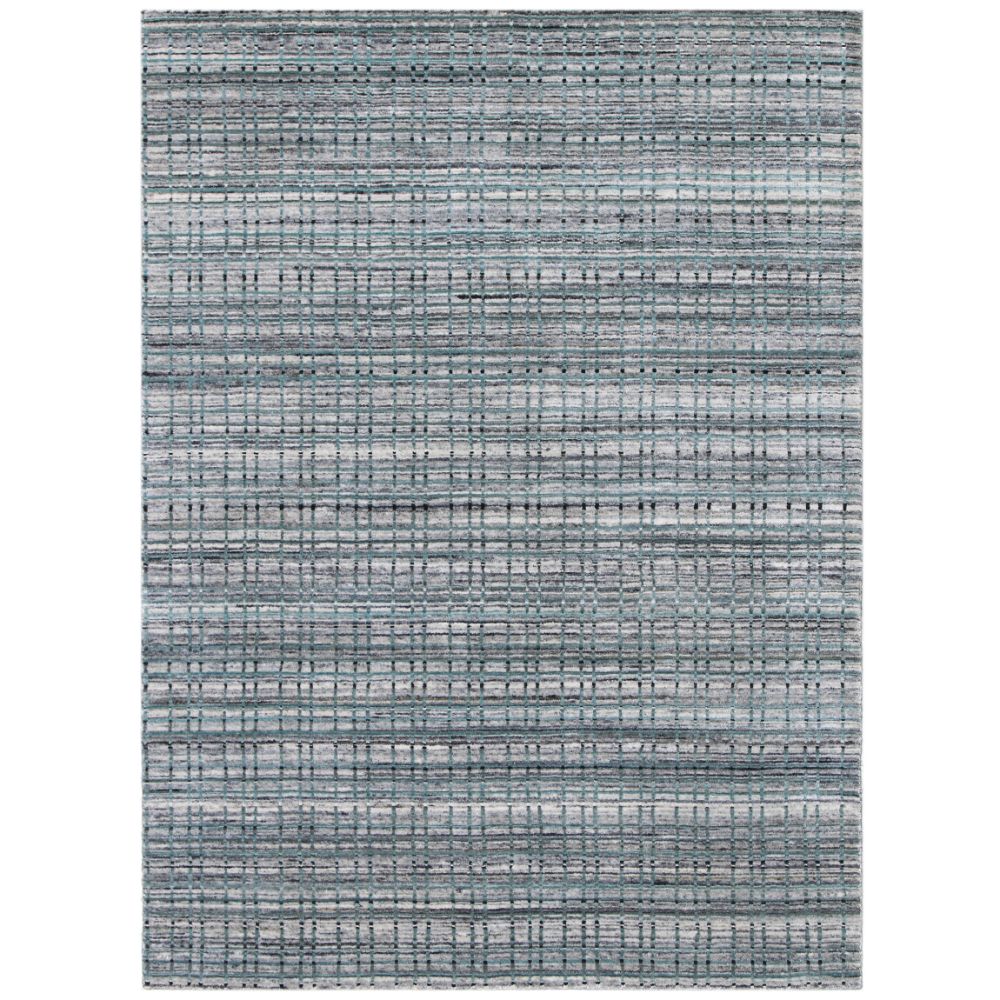 Amer Rugs PRD-2 Paradise Lorette Gray/Blue Hand-Woven Wool Blend Area Rug 3