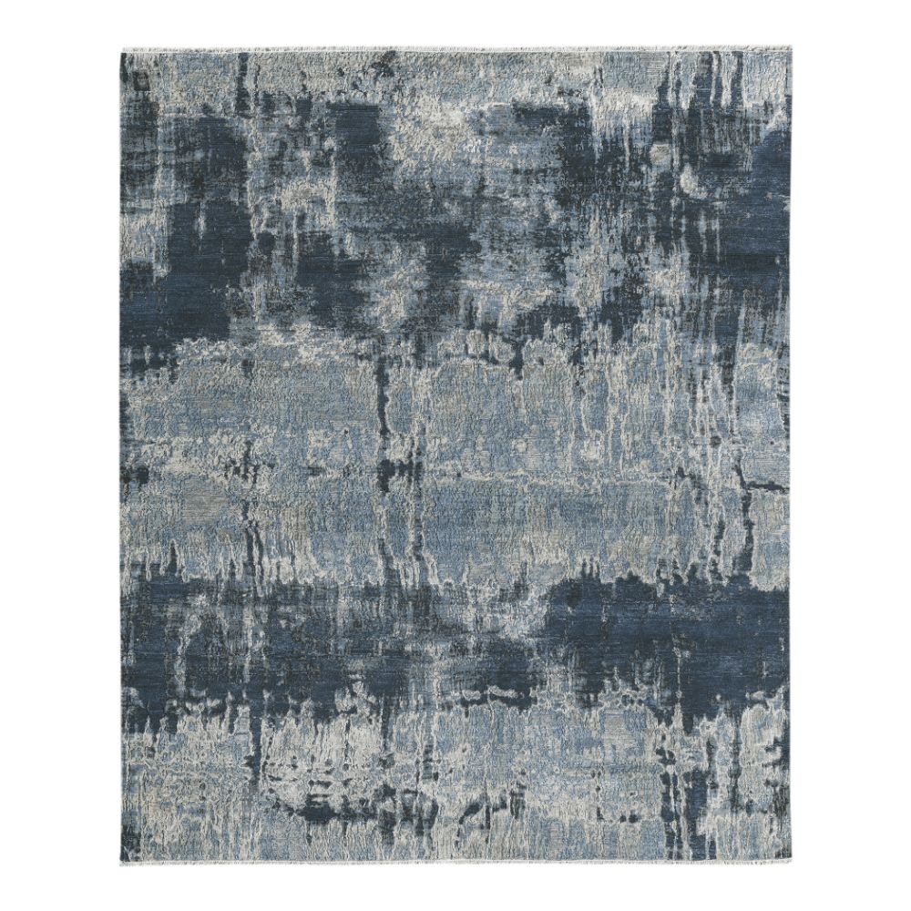 Amer Rugs ZEN-82 Zenith Saley Blue Hand-Knotted Wool/Silk Area Rug 2