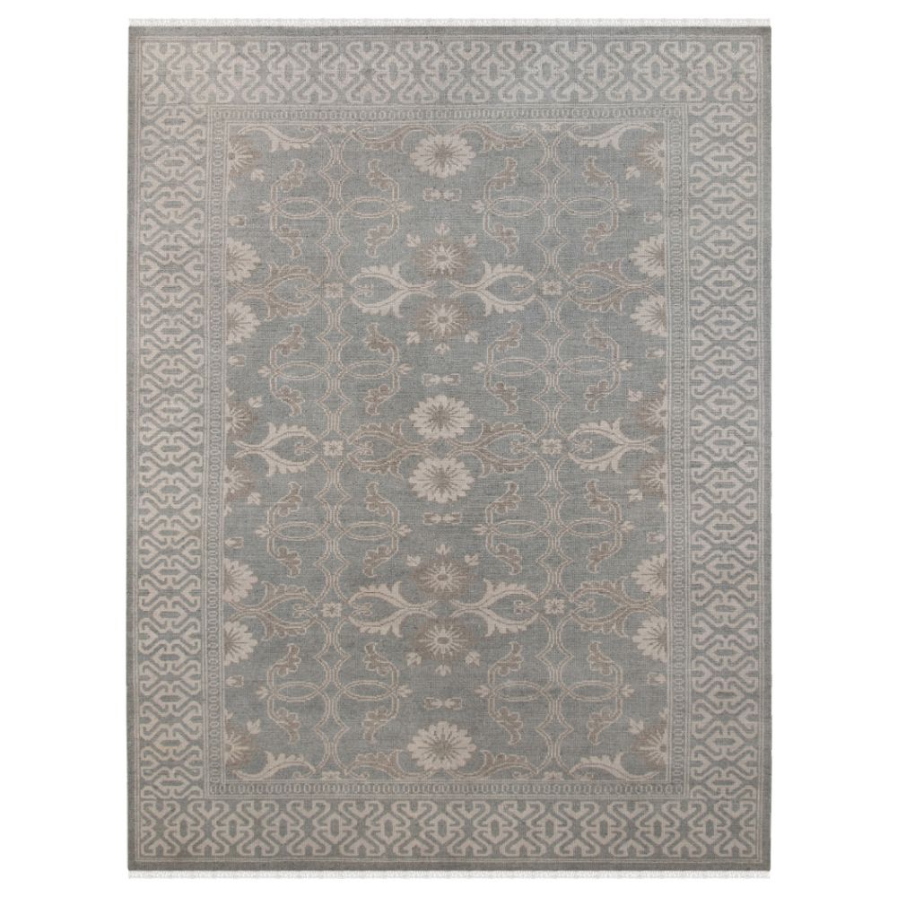 Amer Rugs EMP-2 Empress Turley Gray Hand-Knotted Wool Blend Area Rug 2