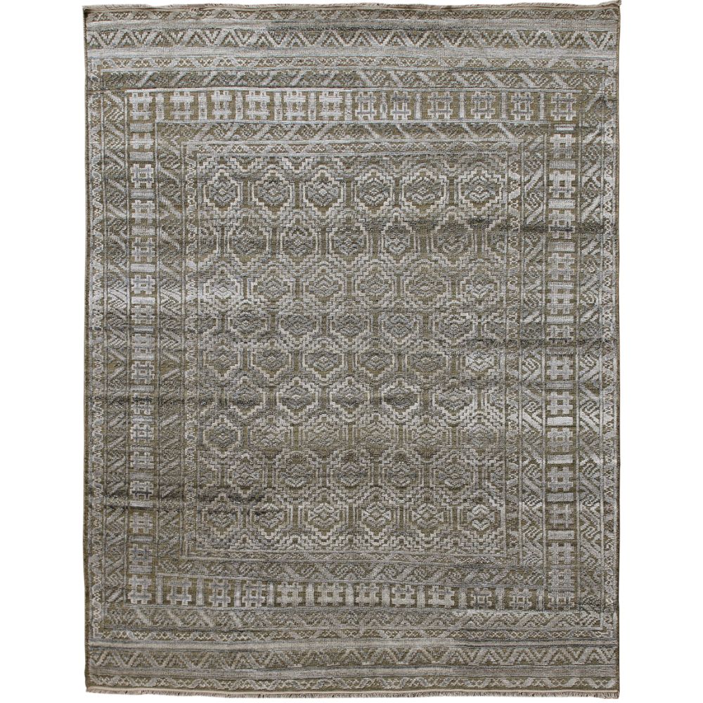 Amer Rugs WNS-2 Winslow Fowler Moss Hand-Knotted Wool Blend Area Rug 6
