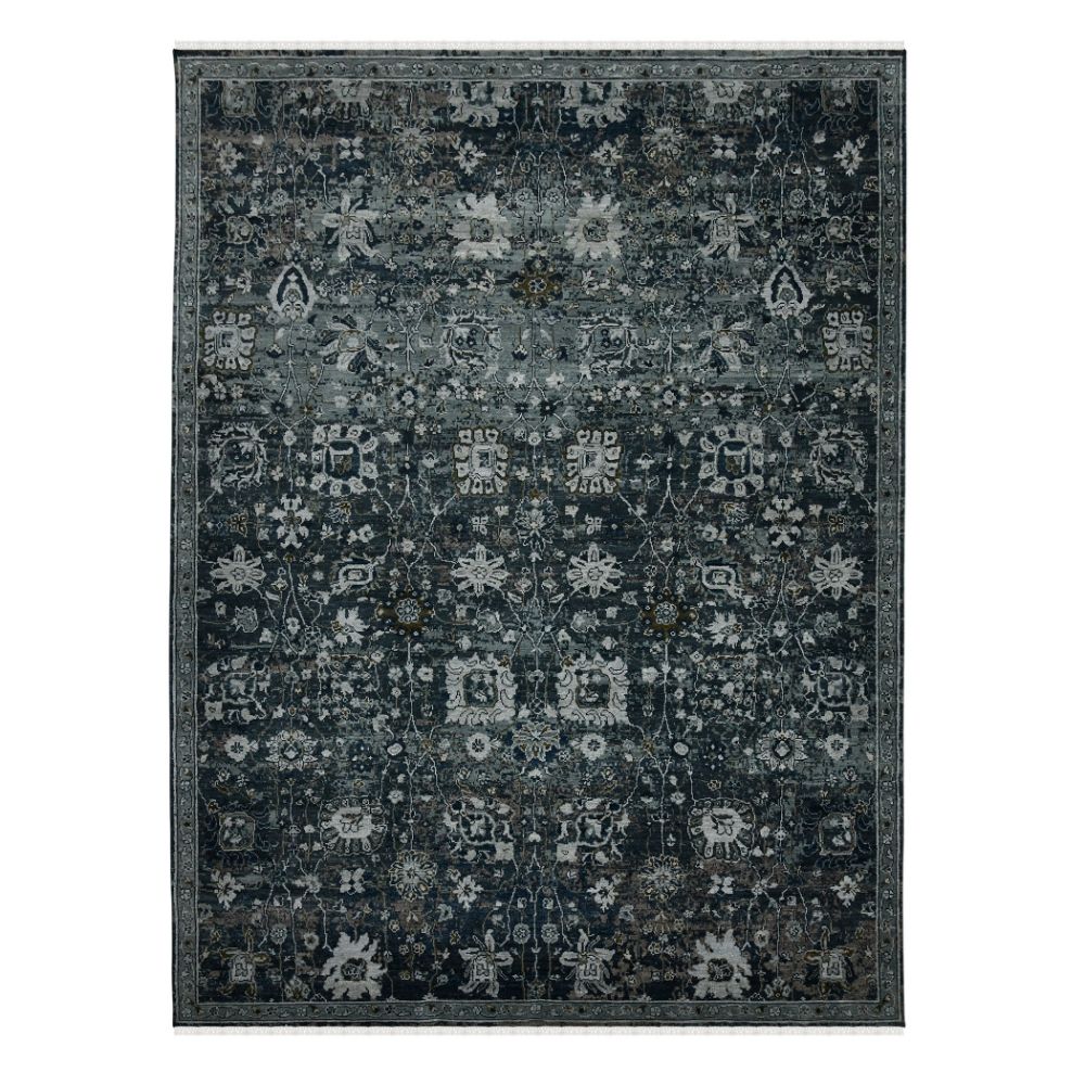 Amer Rugs BRS-31 Bristol Fareford Charcoal Hand-Knotted Wool Area Rug 2