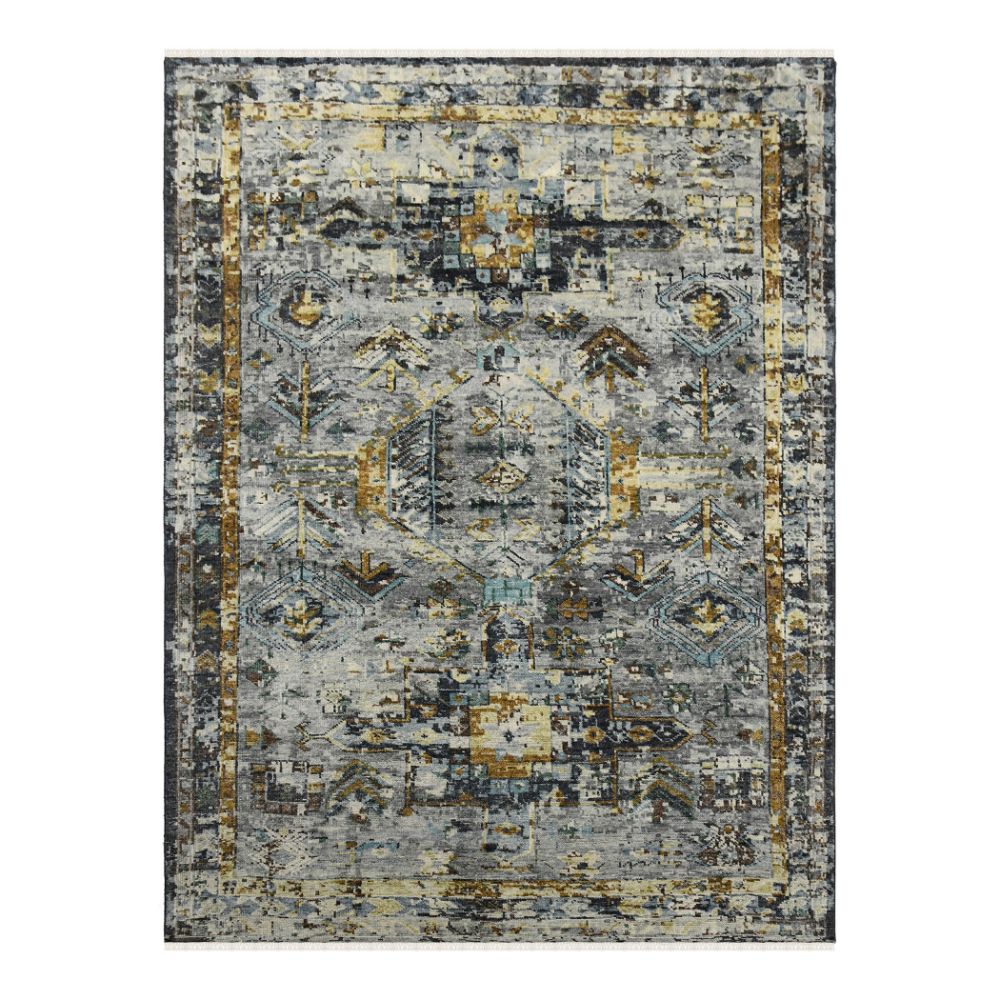 Amer Rugs WIL-4 Willow Greenlee Multicolor Hand-knotted Wool Area Rug 2