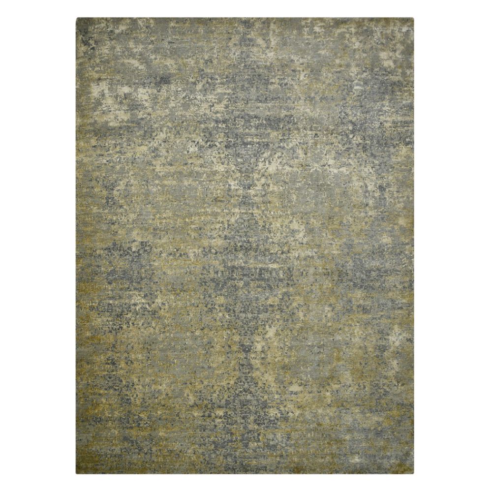 Amer Rugs MYS-30 Mystique Lucci Gold Hand-Knotted Wool/Silk Area Rug 2