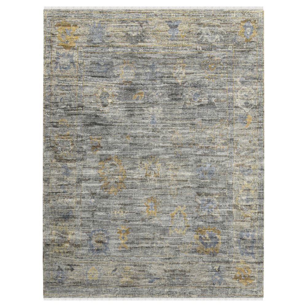 Amer Rugs JWL-5 Jwell Avien Gray Hand-Knotted Wool Area Rug 2