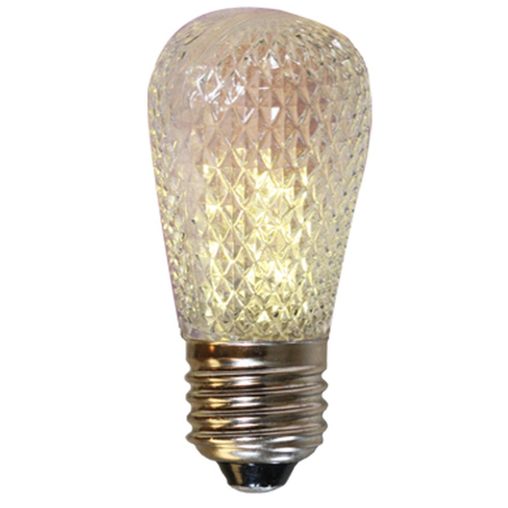 American Lighting S14- LED F-PET-120-30K 12V LED Filament S14 Clear Glass Bulb 3000K 1W 90Lm 15000 Hours