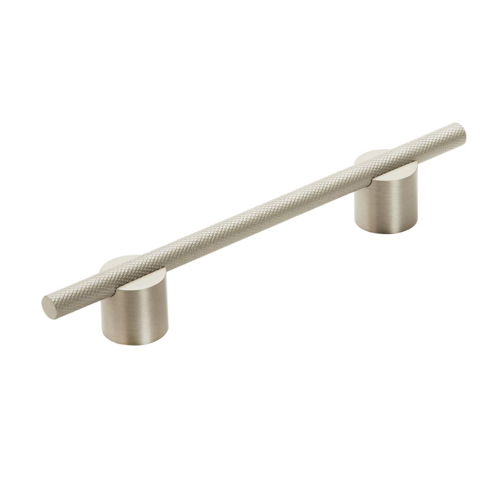 Amerock BP7414128SCSC Transcendent 5-1/16 in (128 mm) Center-to-Center Silver Champagne Cabinet Pull