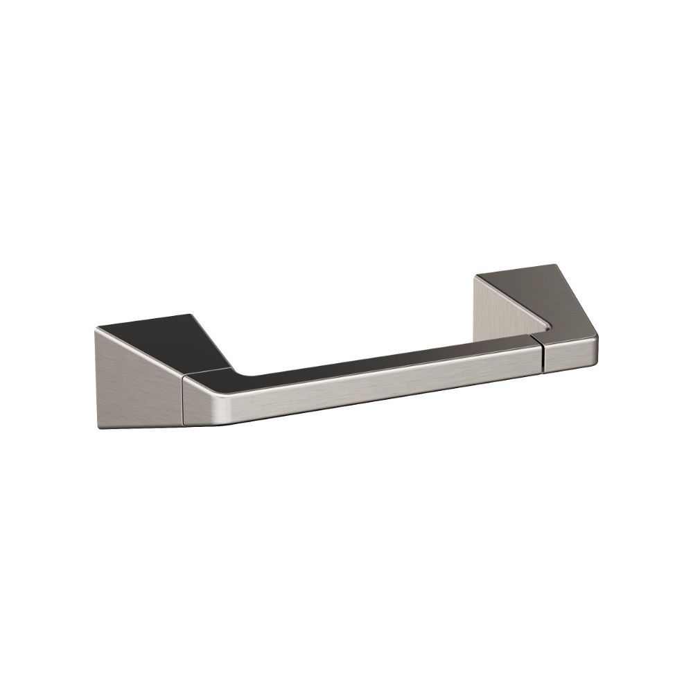Amerock BH36001G10 Blackrock Brushed Nickel Contemporary Pivoting Double Post Toilet Paper Holder