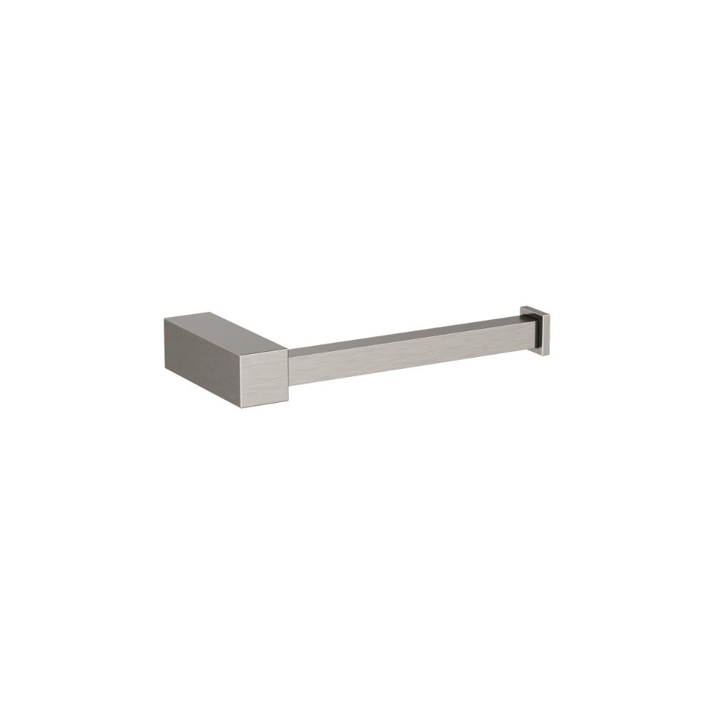 Amerock BH36081G10 Monument Brushed Nickel Contemporary Single Post Toilet Paper Holder