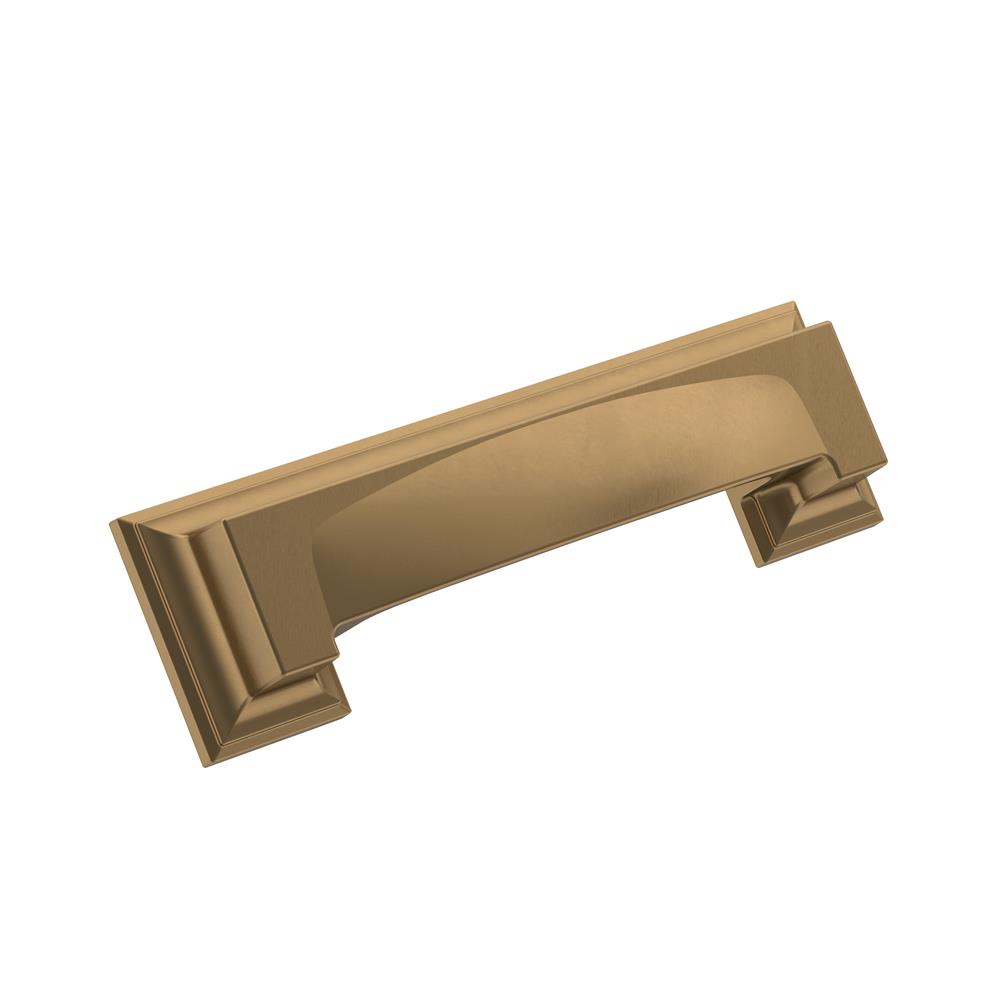 Allison by Amerock BP36762CZ Appoint 3 in & 3-3/4 in (76mm & 96 mm) Center-to-Center Champagne Bronze Cabinet Cup Pull