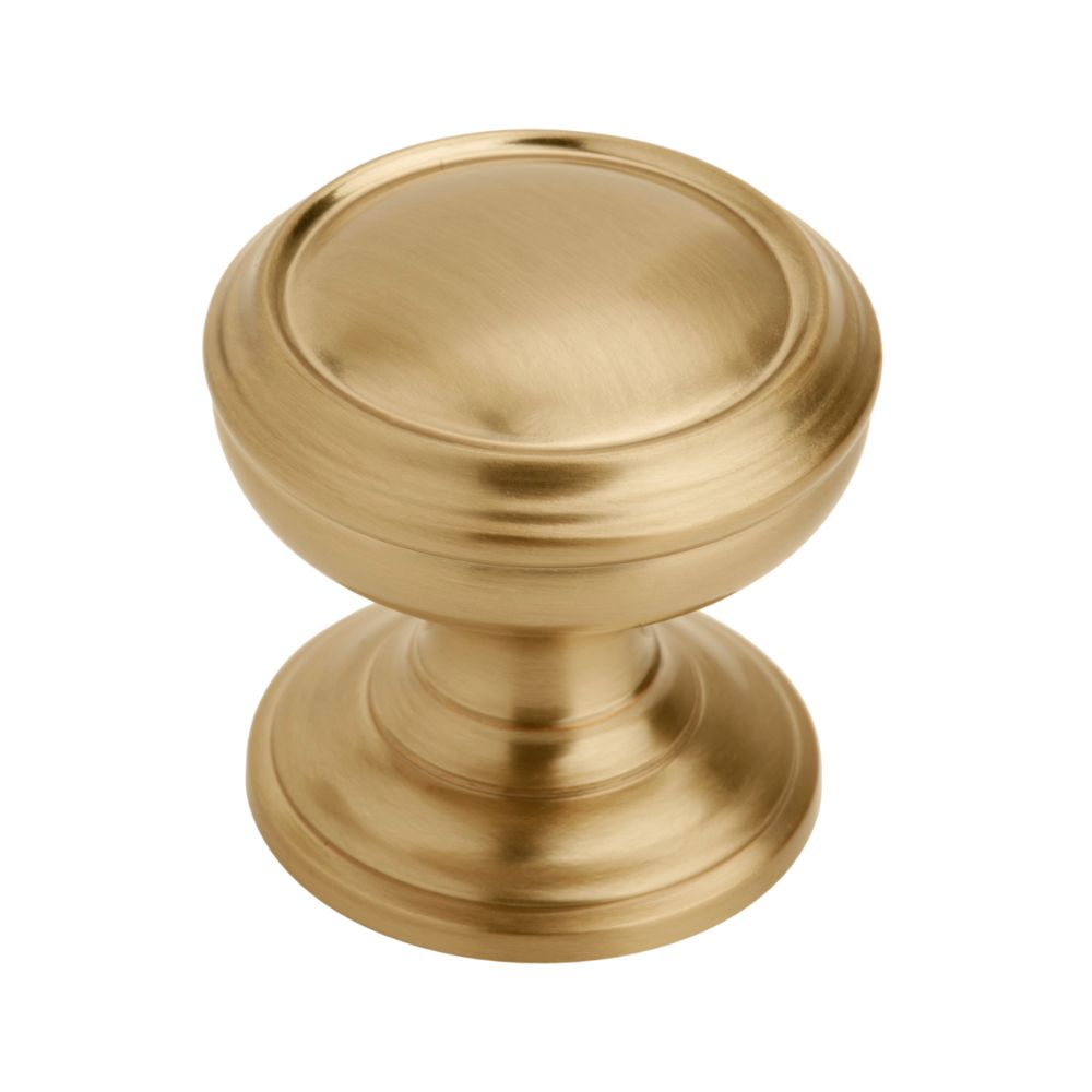 Amerock BP55342CZ Revitalize 1-1/4 in (32 mm) Diameter Champagne Bronze Cabinet Knob