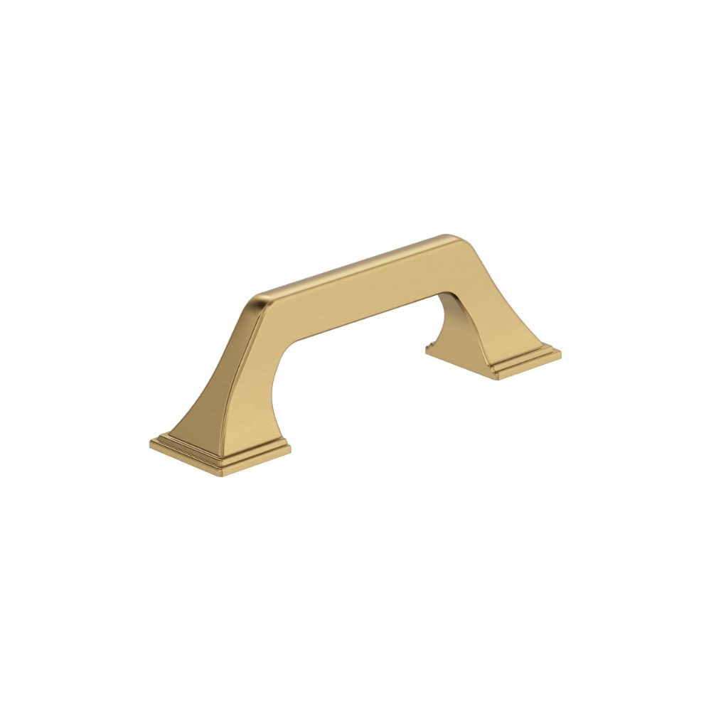 Amerock BP37375CZ Exceed 3 in (76 mm) Center-to-Center Champagne Bronze Cabinet Pull