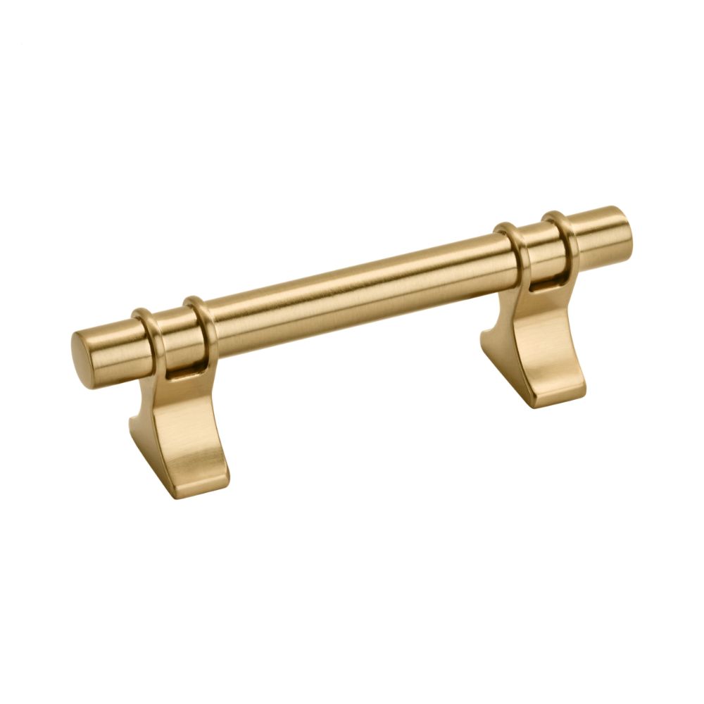 Amerock BP36600CZ Davenport 3 in (76 mm) Center-to-Center Champagne Bronze Cabinet Pull