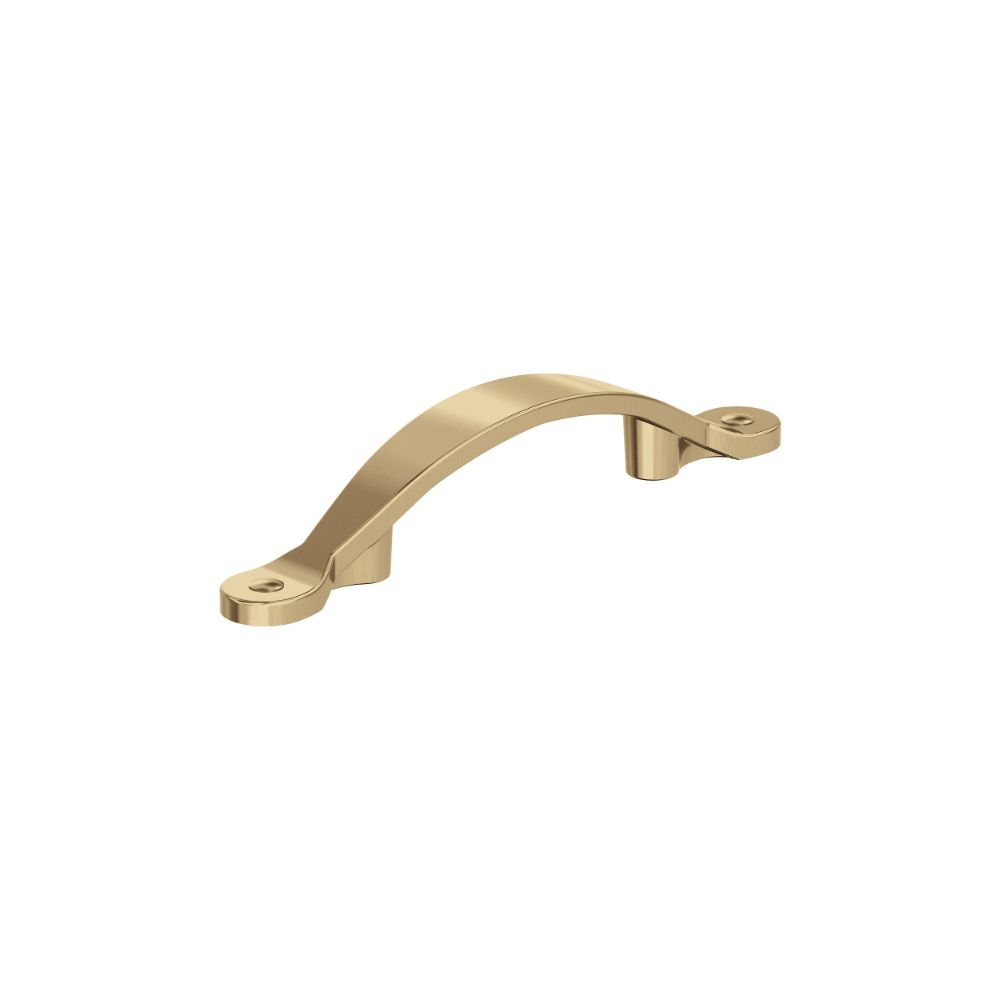 Amerock BP1590CZ Inspirations 3 inch (76mm) Center-to-Center Champagne Bronze Cabinet Pull