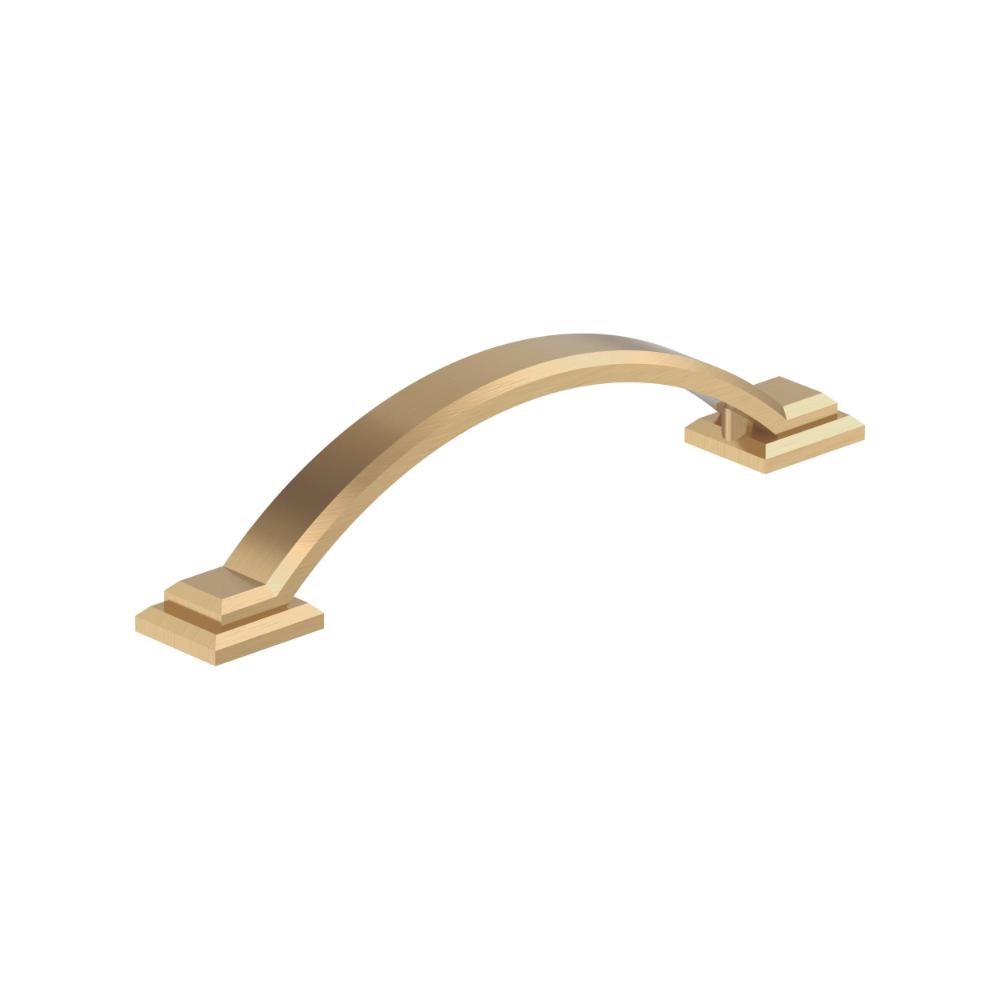 Amerock BP37041CZ Sheffield 3-3/4 inch (96mm) Center-to-Center Champagne Bronze Cabinet Pull