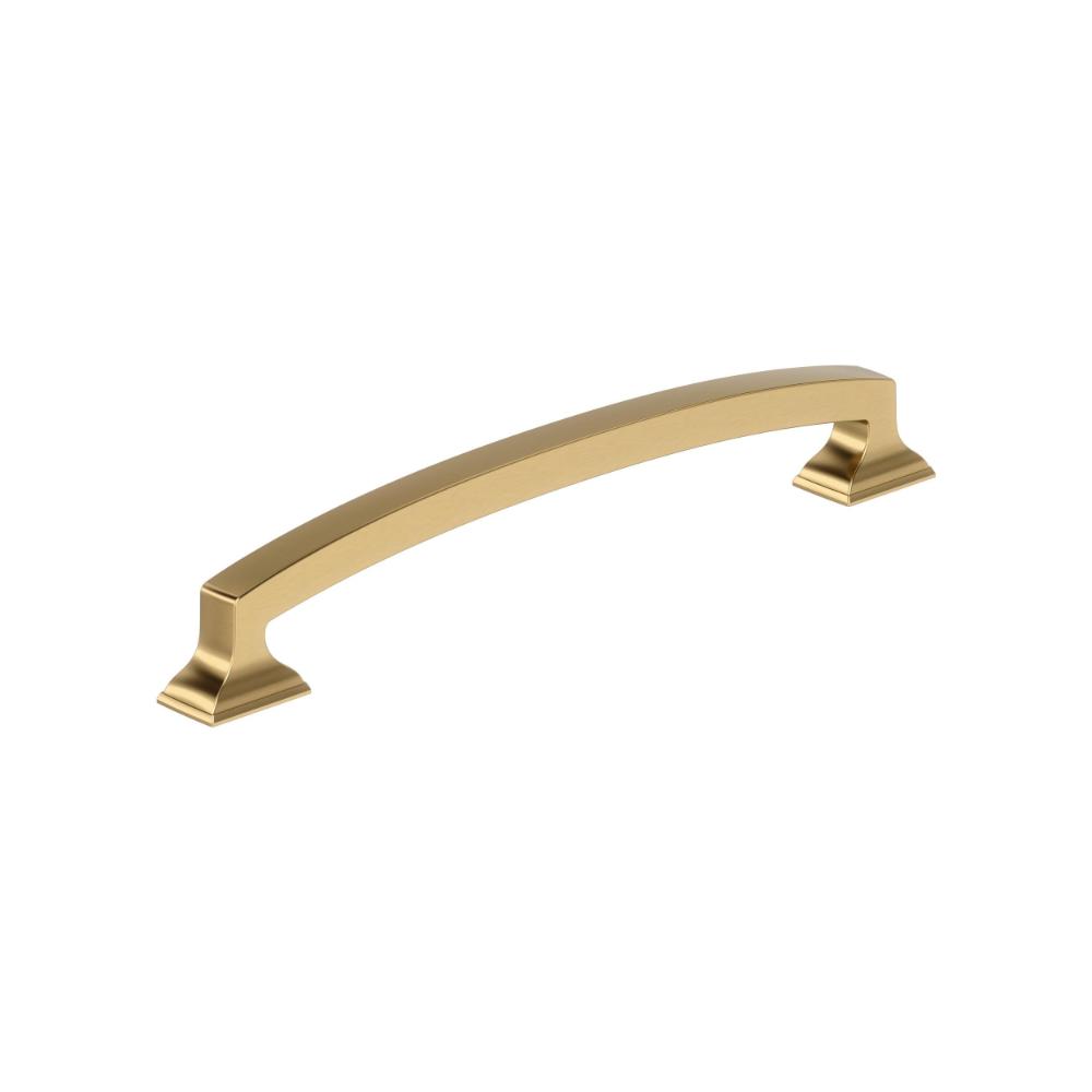 Amerock BP37123CZ Incisive 6-5/16 inch (160mm) Center-to-Center Champagne Bronze Cabinet Pull