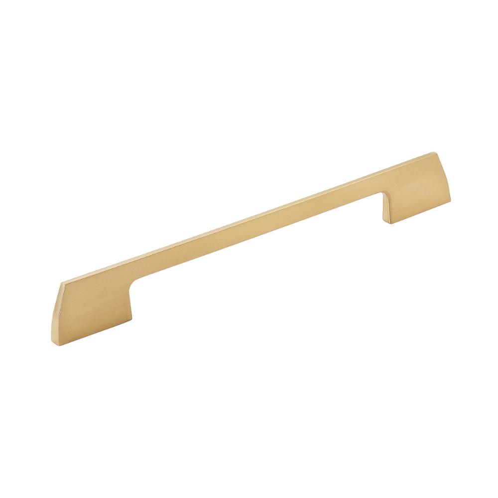 Amerock BP37302CZ Angle 7-9/16 inch (192mm) Center-to-Center Champagne Bronze Cabinet Pull