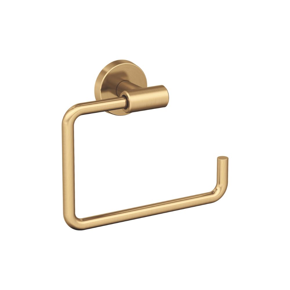 Amerock BH26541CZ Arrondi Champagne Bronze Contemporary 6-7/16 in (164 mm) Length Towel Ring