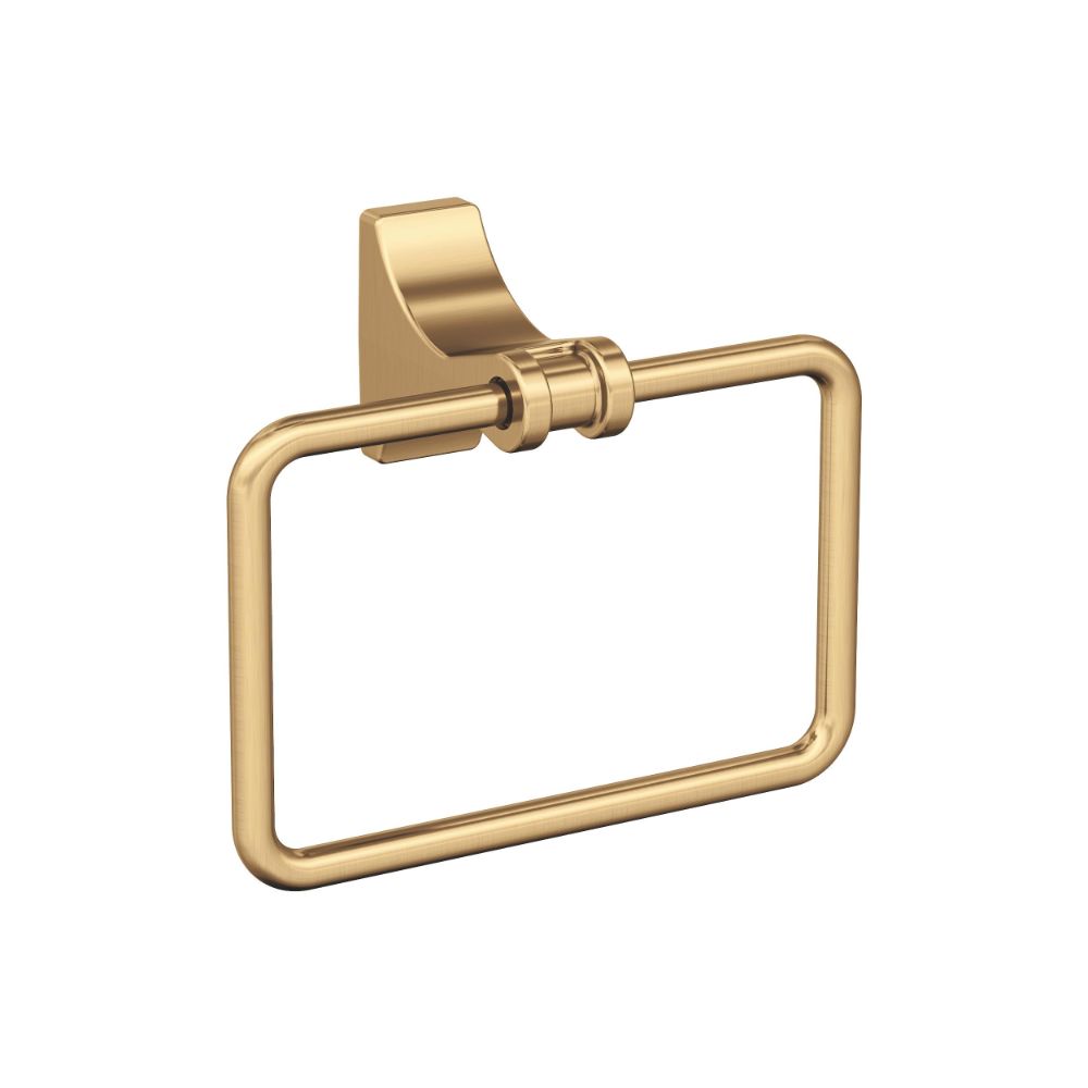 Amerock BH36052CZ Davenport Champagne Bronze Transitional 5-1/4 in (133 mm) Length Towel Ring