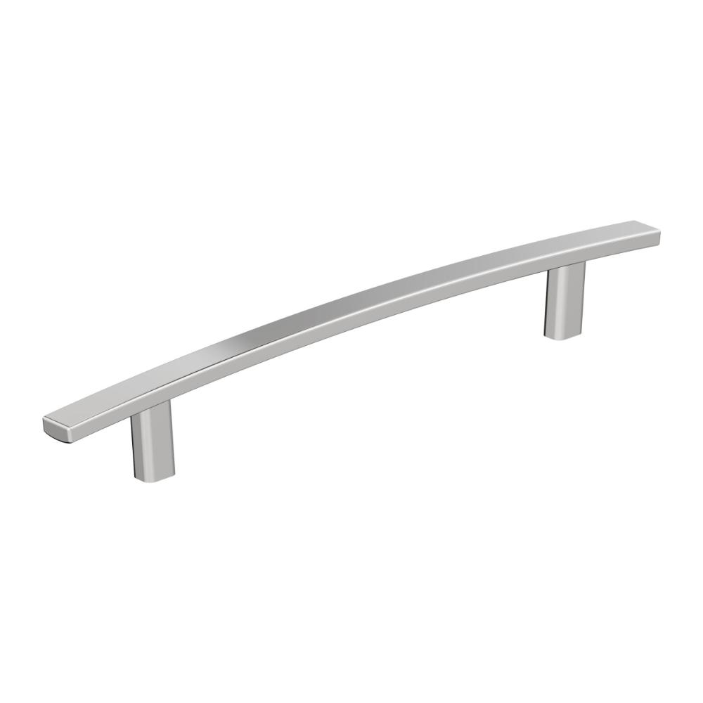 Amerock BP2620426 Cyprus 6-5/16 inch (160mm) Center-to-Center Polished Chrome Cabinet Pull