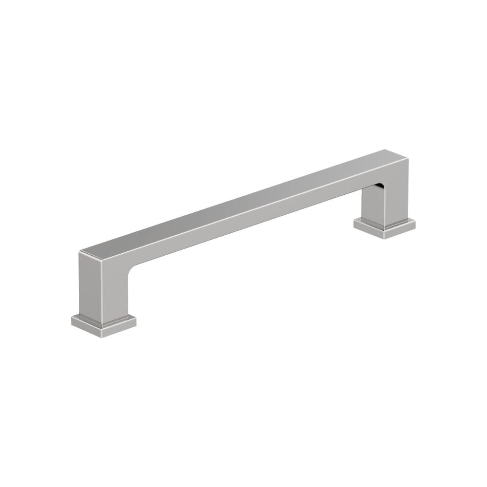 Amerock BP3703226 Bridgeport 5-1/16 inch (128mm) Center-to-Center Polished Chrome Cabinet Pull