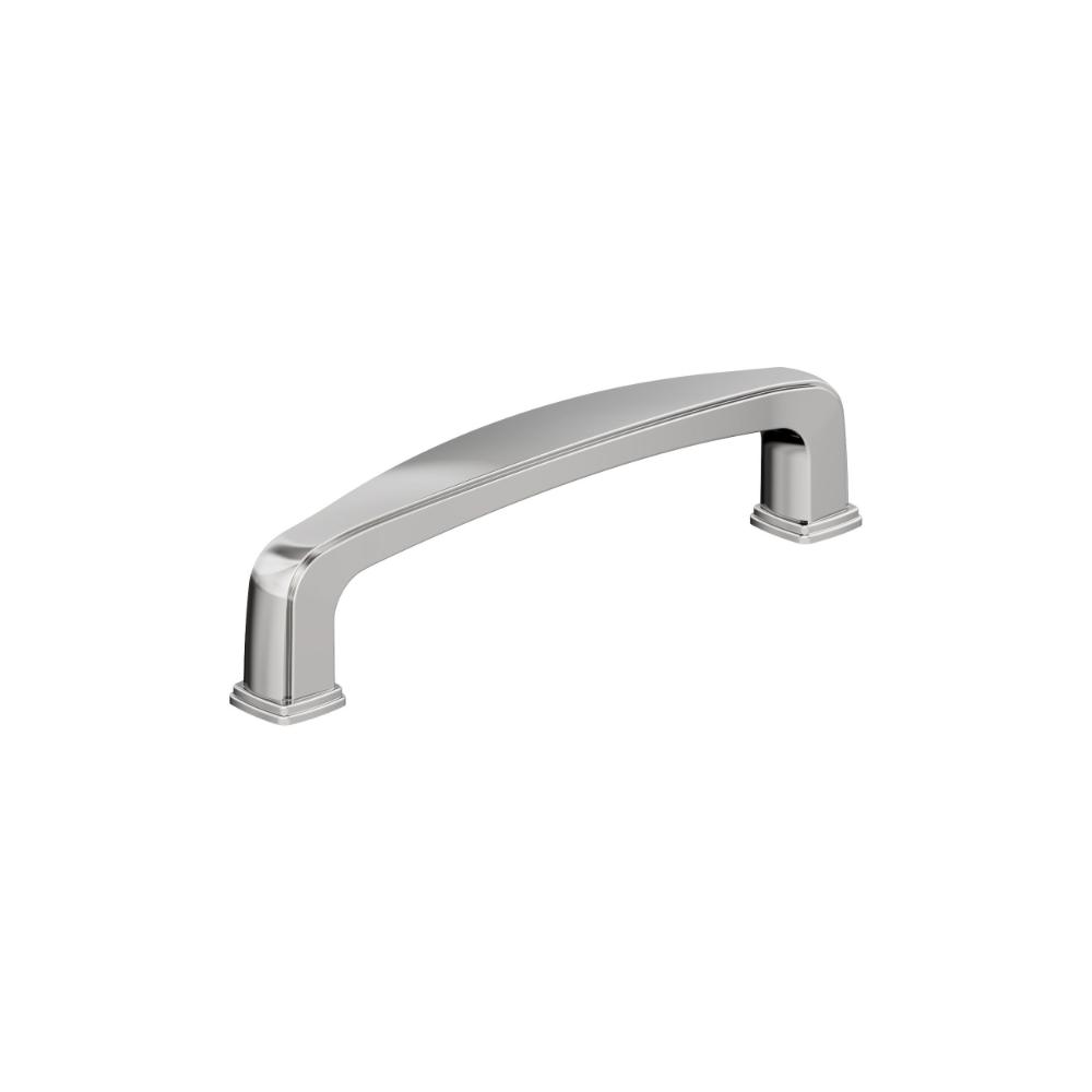 Amerock BP3705126 Franklin 3-3/4 inch (96mm) Center-to-Center Polished Chrome Cabinet Pull
