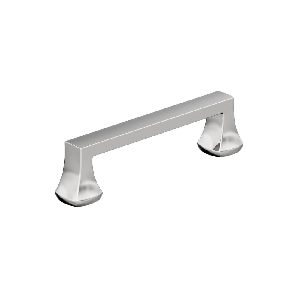 Amerock BP3706126 Hybridize 3-3/4 inch (96mm) Center-to-Center Polished Chrome Cabinet Pull