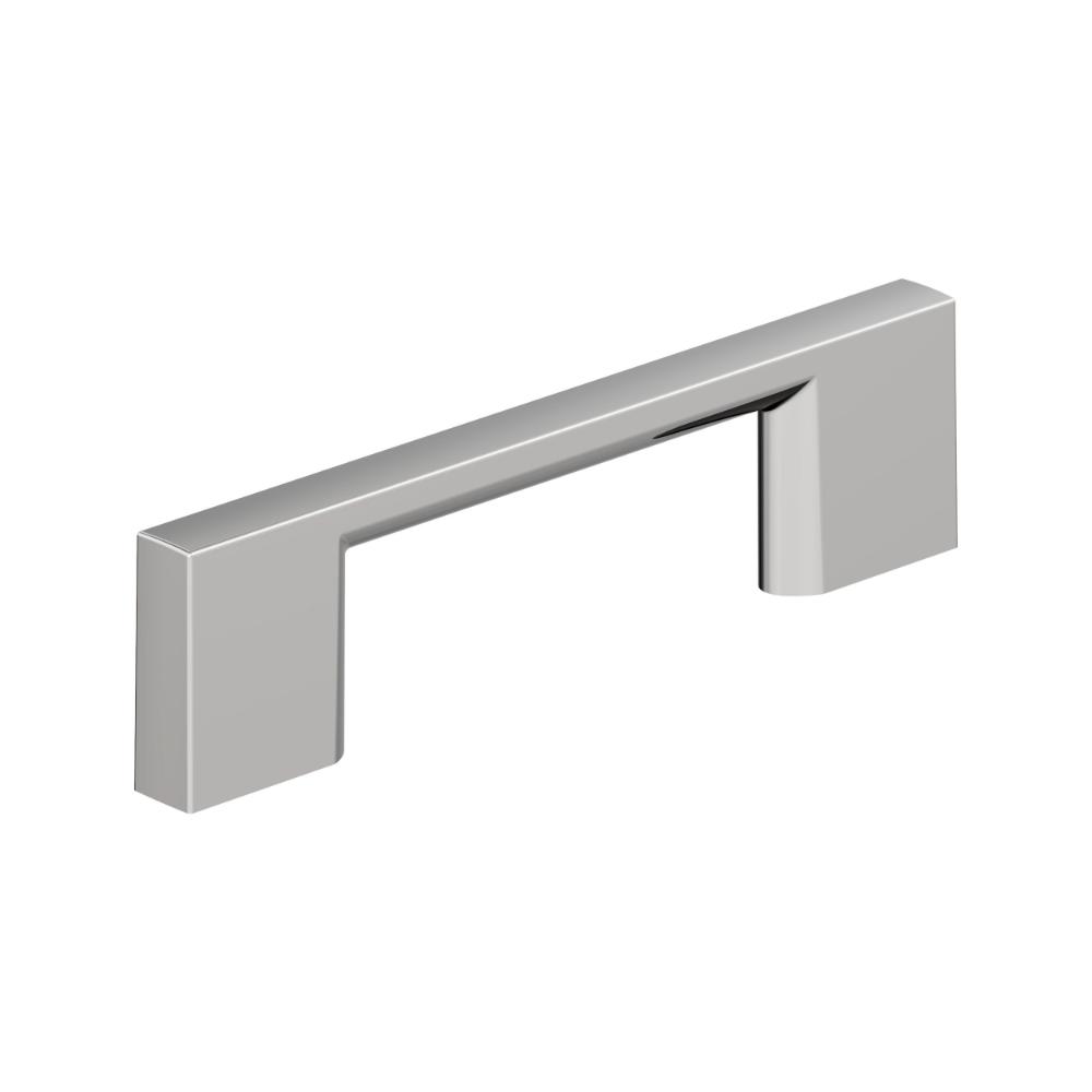 Amerock BP3713026 Cityscape 3 inch (76mm) Center-to-Center Polished Chrome Cabinet Pull