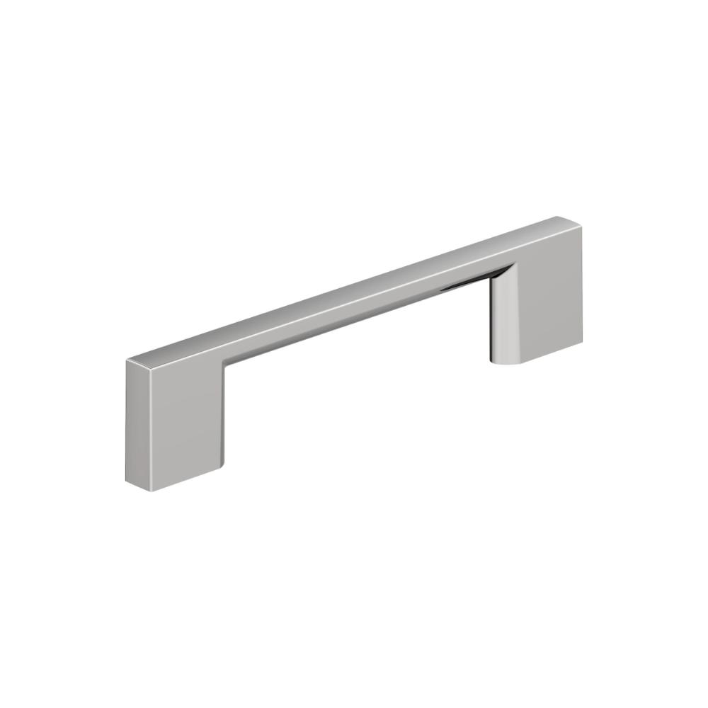 Amerock BP3713126 Cityscape 3-3/4 inch (96mm) Center-to-Center Polished Chrome Cabinet Pull