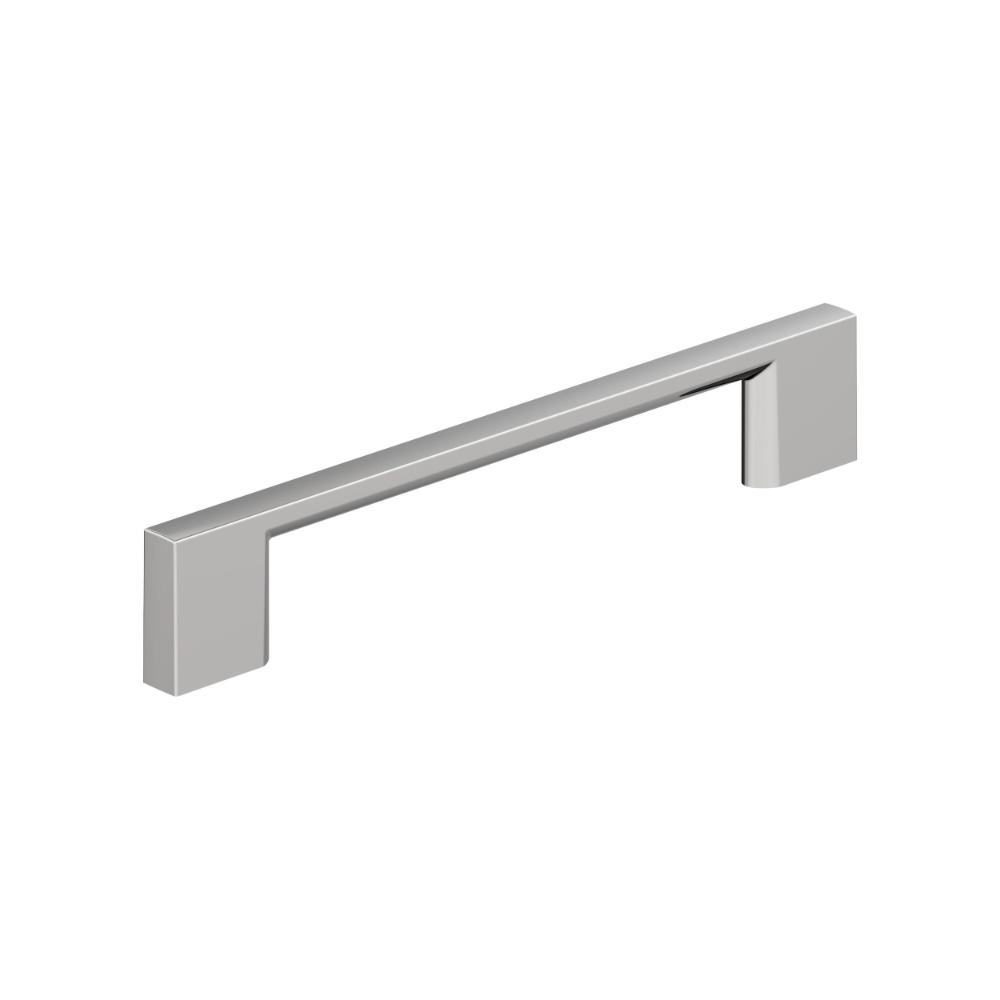 Amerock BP3713226 Cityscape 5-1/16 inch (128mm) Center-to-Center Polished Chrome Cabinet Pull