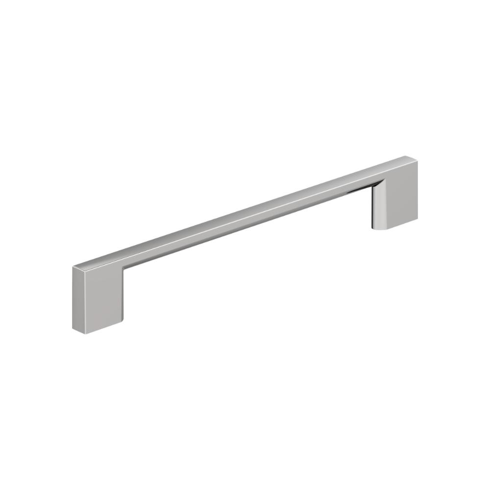 Amerock BP3713326 Cityscape 6-5/16 inch (160mm) Center-to-Center Polished Chrome Cabinet Pull