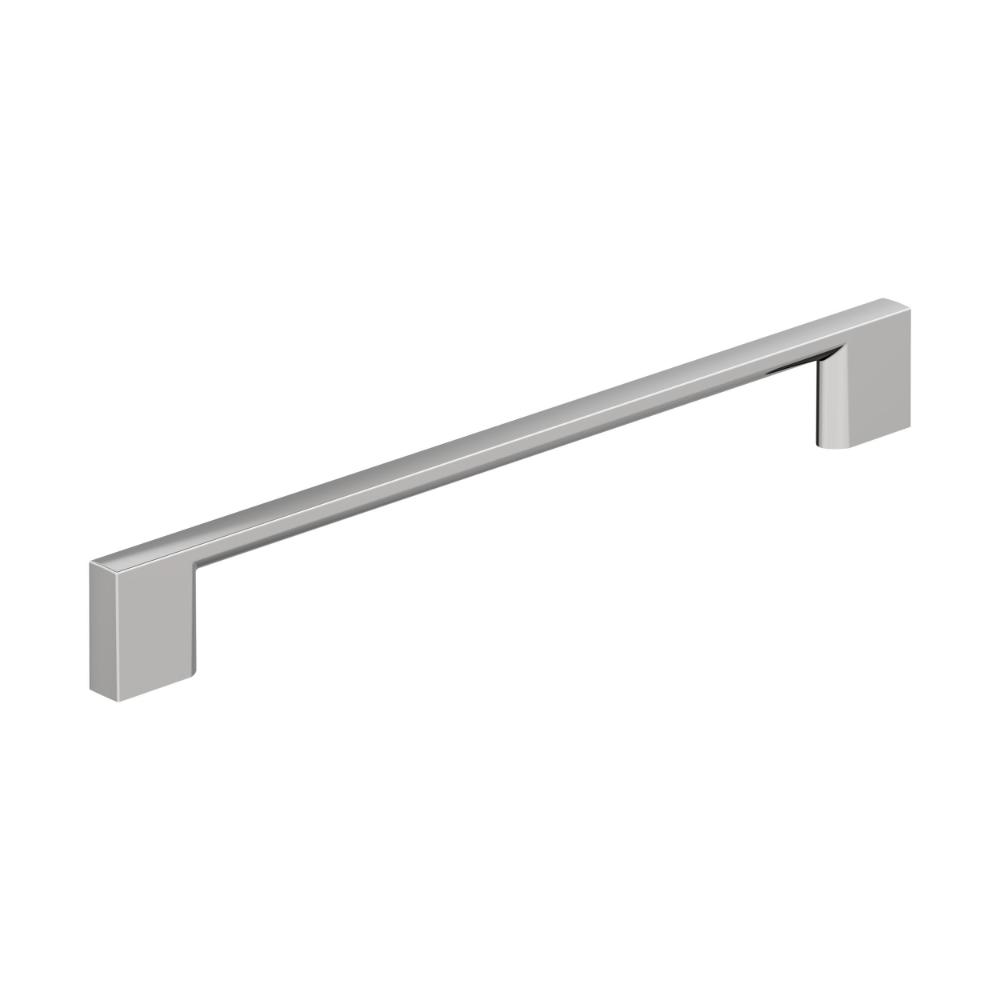Amerock BP3713426 Cityscape 7-9/16 inch (192mm) Center-to-Center Polished Chrome Cabinet Pull