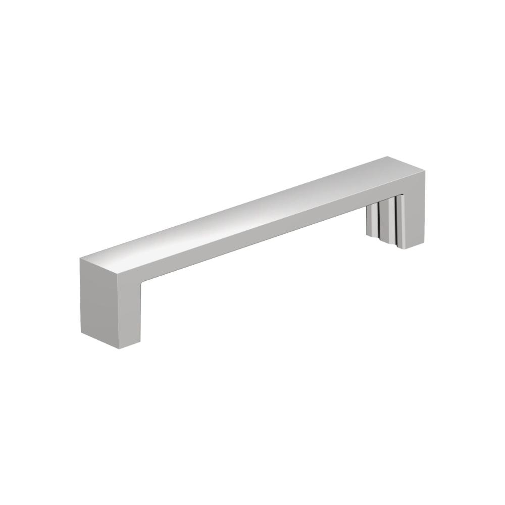Amerock BP3715226 Augment 5-1/16 inch (128mm) Center-to-Center Polished Chrome Cabinet Pull