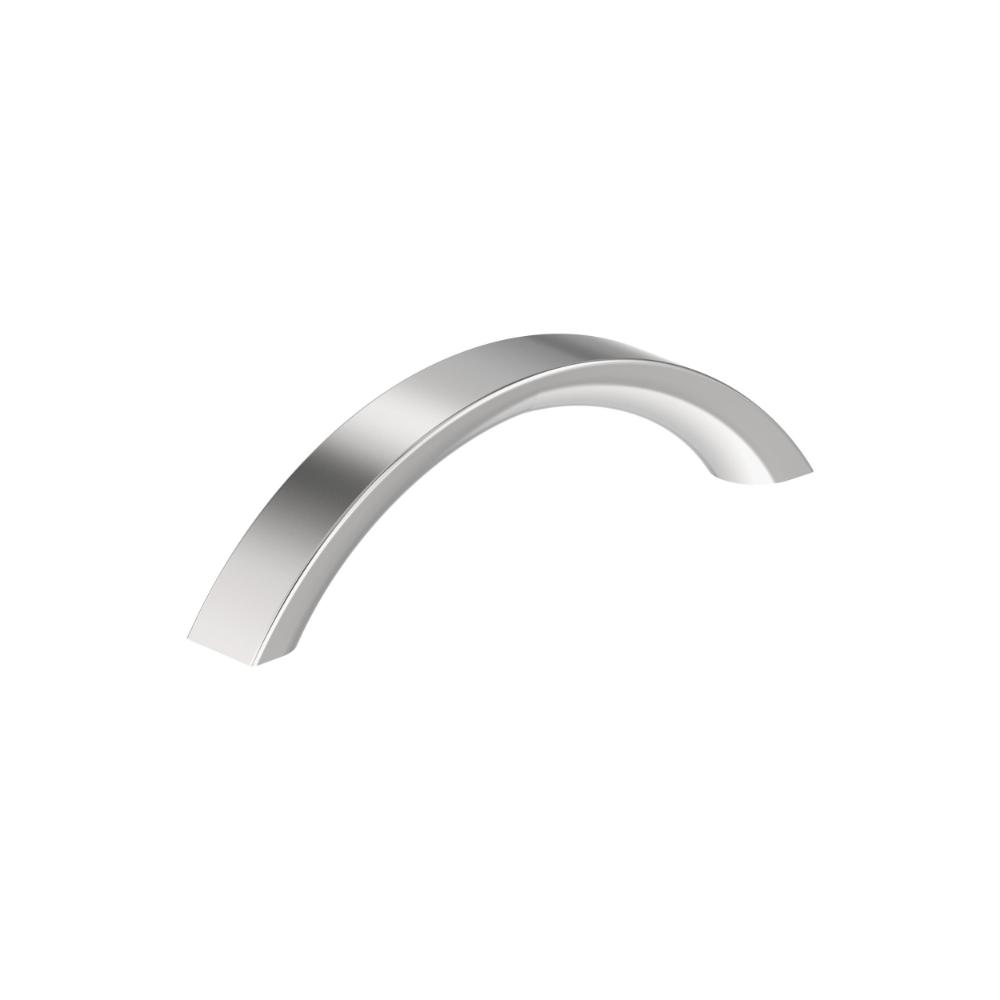 Amerock BP3734626 Parabolic 3-3/4 inch (96mm) Center-to-Center Polished Chrome Cabinet Pull