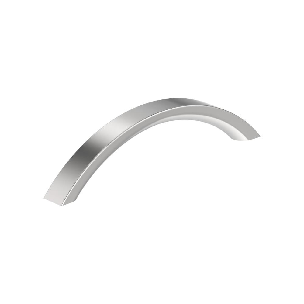 Amerock BP3734726 Parabolic 5-1/16 inch (128mm) Center-to-Center Polished Chrome Cabinet Pull