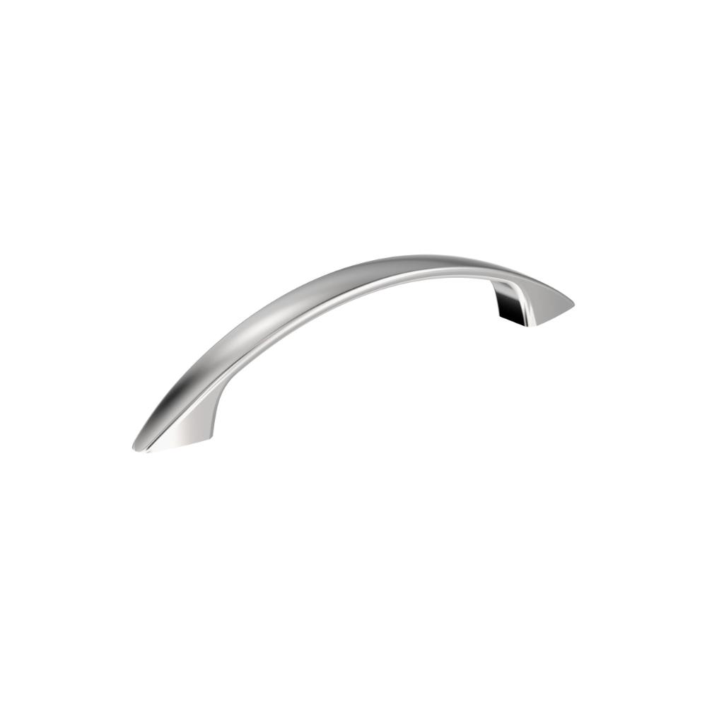Amerock BP3735626 Arc 3-3/4 inch (96mm) Center-to-Center Polished Chrome Cabinet Pull