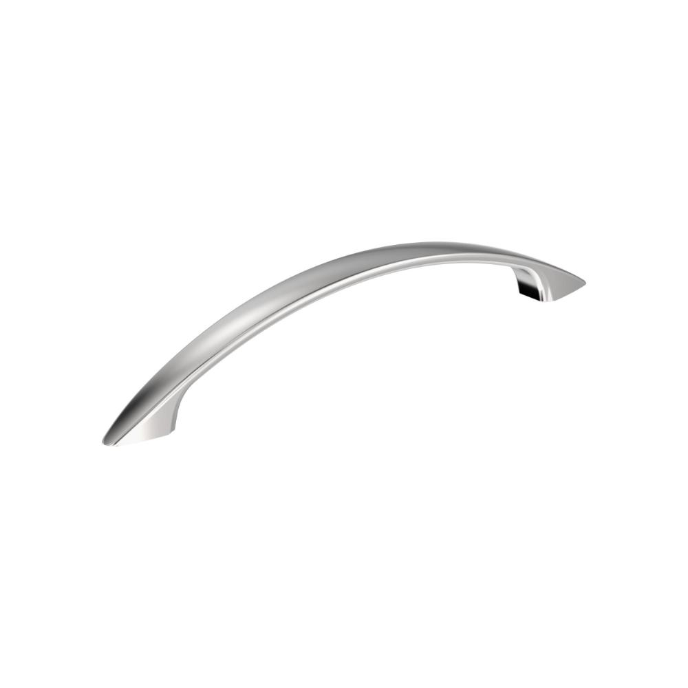 Amerock BP3735726 Arc 5-1/16 inch (128mm) Center-to-Center Polished Chrome Cabinet Pull