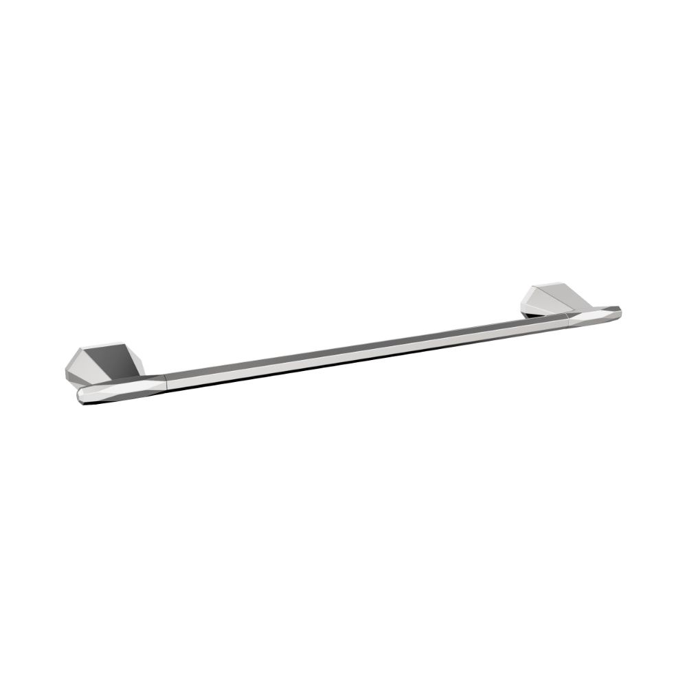 Amerock BH3604326 St. Vincent Chrome Contemporary 18 in (457 mm) Towel Bar