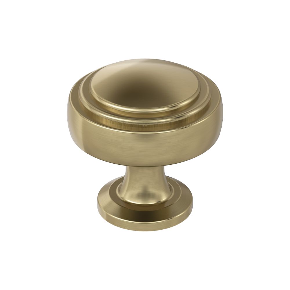 Amerock BP36765BBZ Winsome 1-1/4 in (32 mm) Diameter Golden Champagne Cabinet Knob
