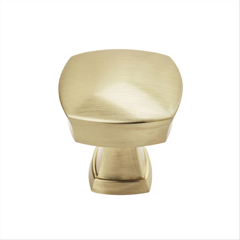 Amerock 10BX11287BBZ Stature 1-1/4 in (32 mm) Length Golden Champagne Cabinet Knob - 10 Pack