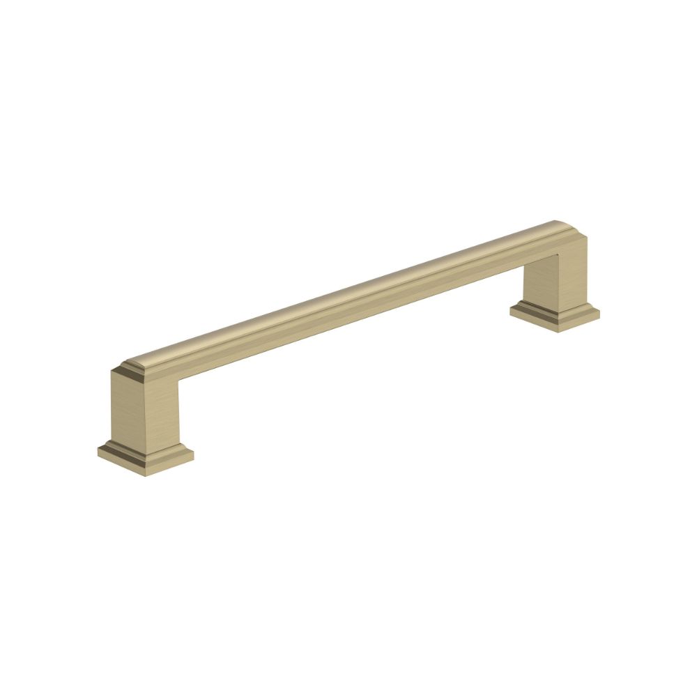 Amerock BP37360BBZ Appoint 6-5/16 in (160 mm) Center-to-Center Golden Champagne Cabinet Pull