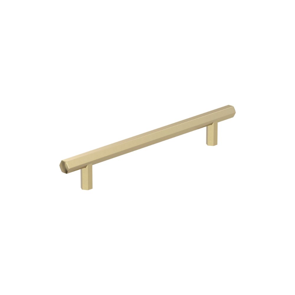 Amerock BP36875BBZ Caliber 6-5/16 in (160 mm) Center-to-Center Golden Champagne Cabinet Pull