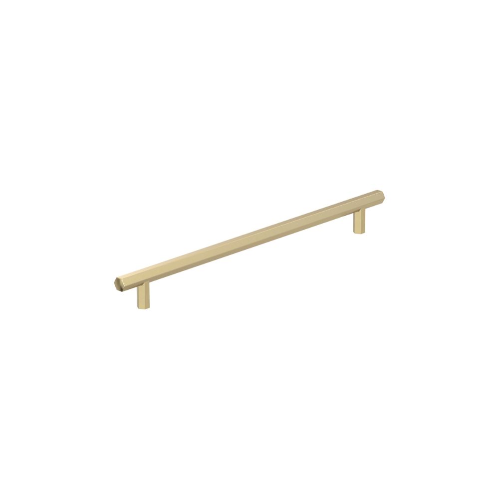 Amerock BP36877BBZ Caliber 10-1/16 in (256 mm) Center-to-Center Golden Champagne Cabinet Pull