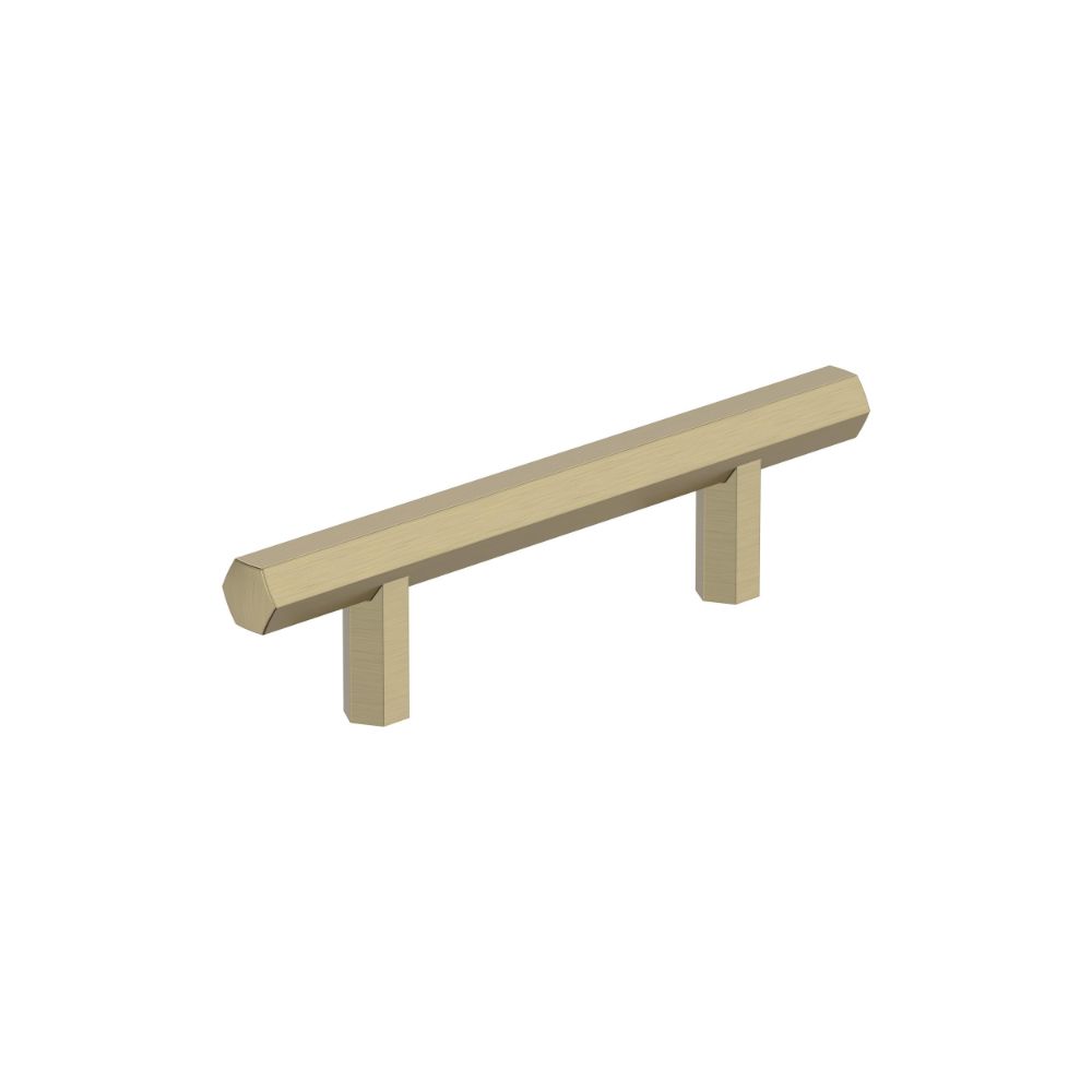 Amerock BP37365BBZ Caliber 3 in (76 mm) Center-to-Center Golden Champagne Cabinet Pull