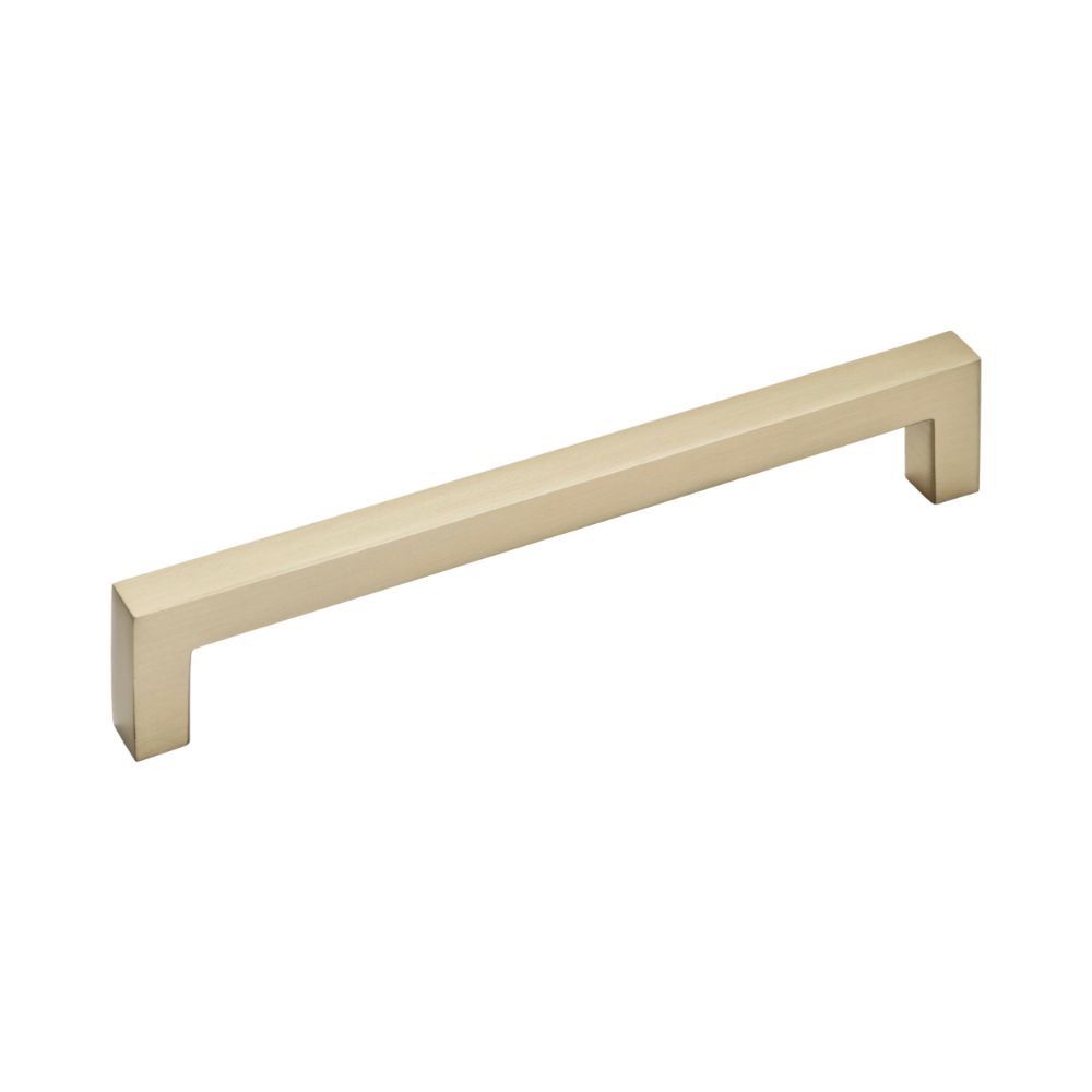 Amerock BP36572BBZ Monument 6-5/16 in (160 mm) Center-to-Center Golden Champagne Cabinet Pull