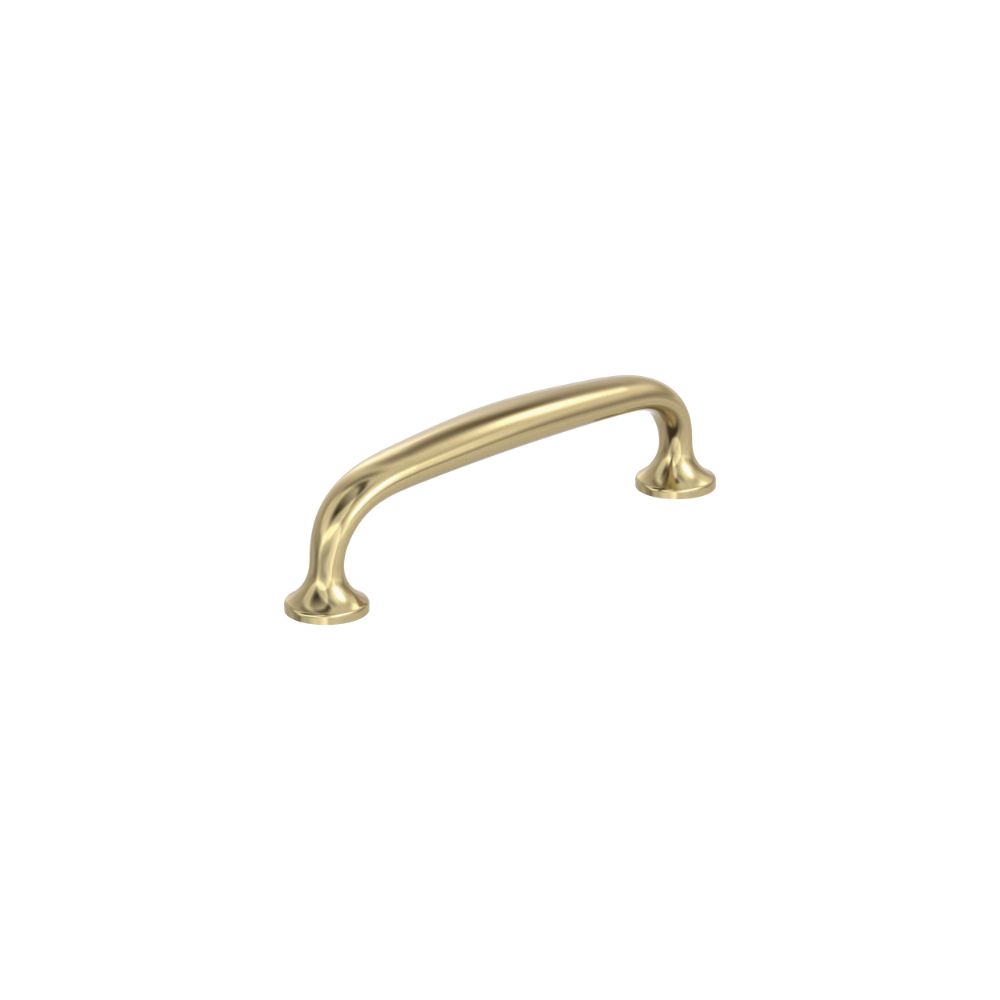 Amerock BP36794BBZ Renown 3-3/4 in (96 mm) Center-to-Center Golden Champagne Cabinet Pull