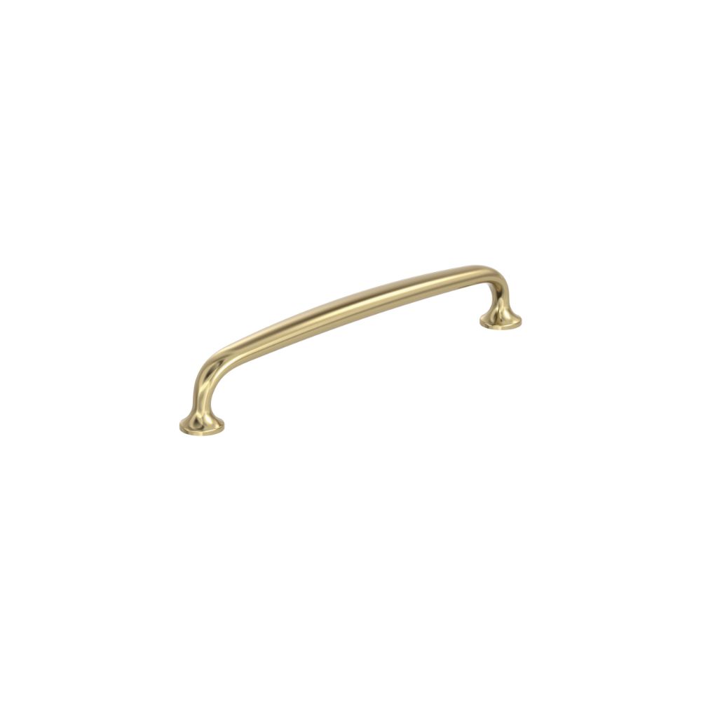 Amerock BP36796BBZ Renown 6-5/16 in (160 mm) Center-to-Center Golden Champagne Cabinet Pull