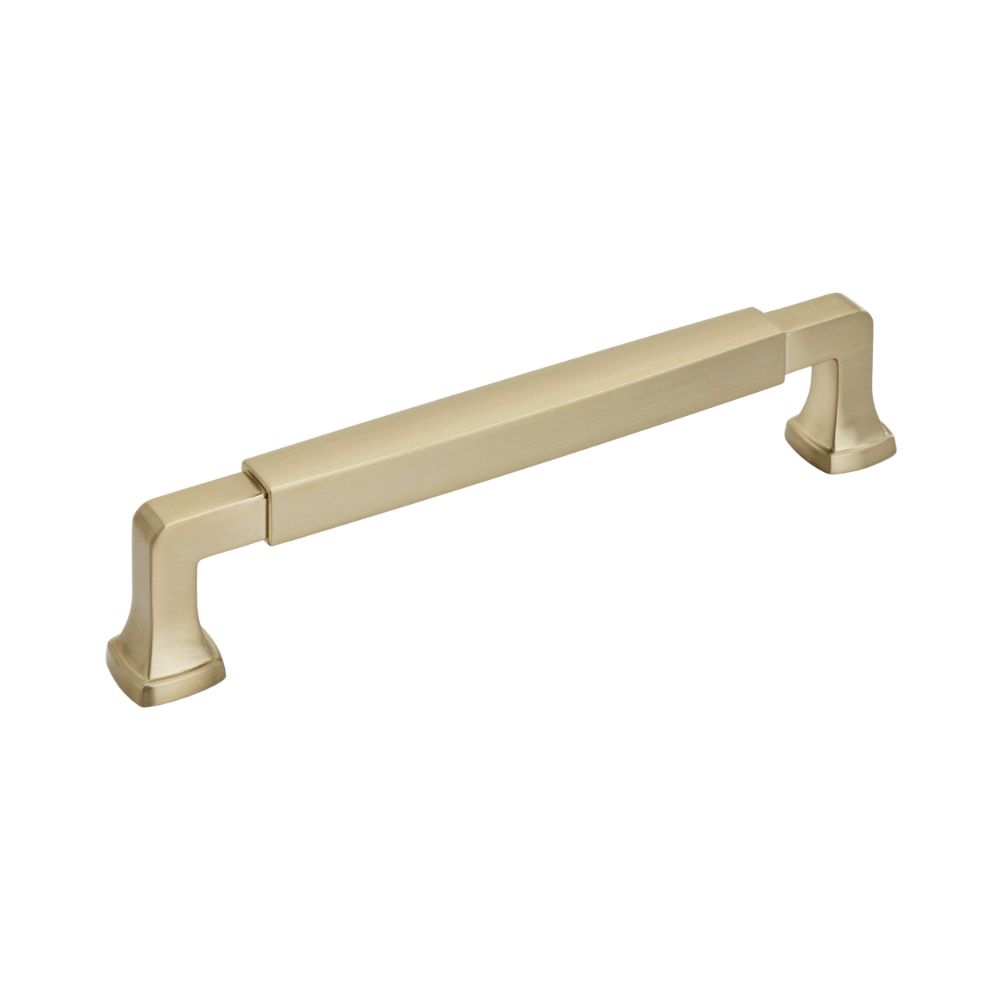 Amerock BP36889BBZ Stature 6-5/16 in (160 mm) Center-to-Center Golden Champagne Cabinet Pull