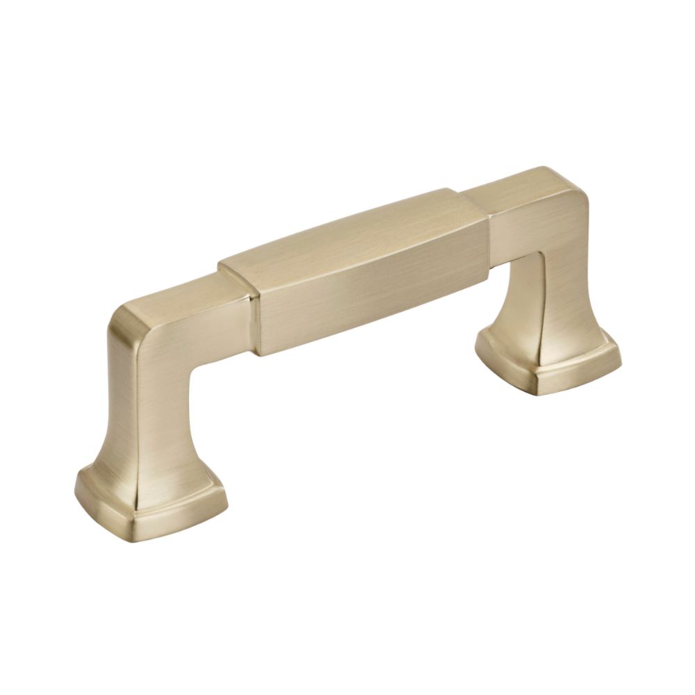 Amerock BP36891BBZ Stature 3 in (76 mm) Center-to-Center Golden Champagne Cabinet Pull