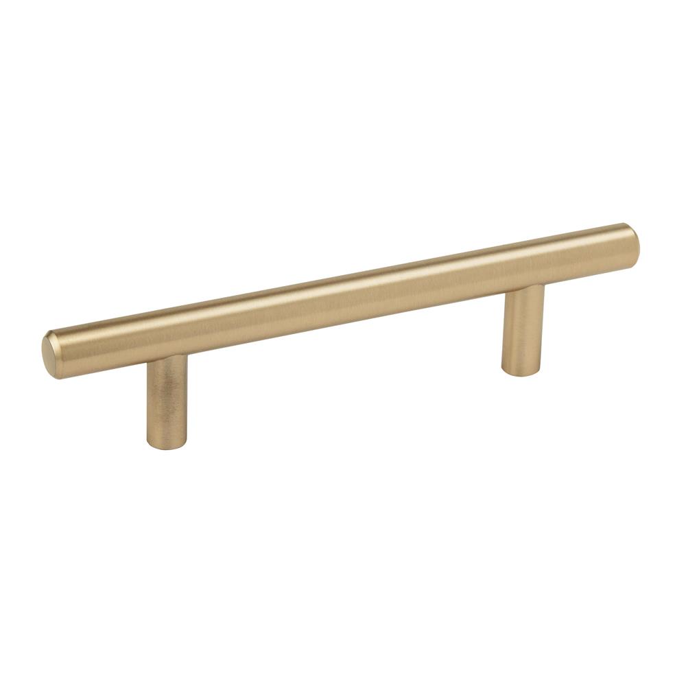 Amerock 10BX40516BBZ Bar Pulls 3-3/4 in (96 mm) Center-to-Center Golden Champagne Cabinet Pull - 10 Pack
