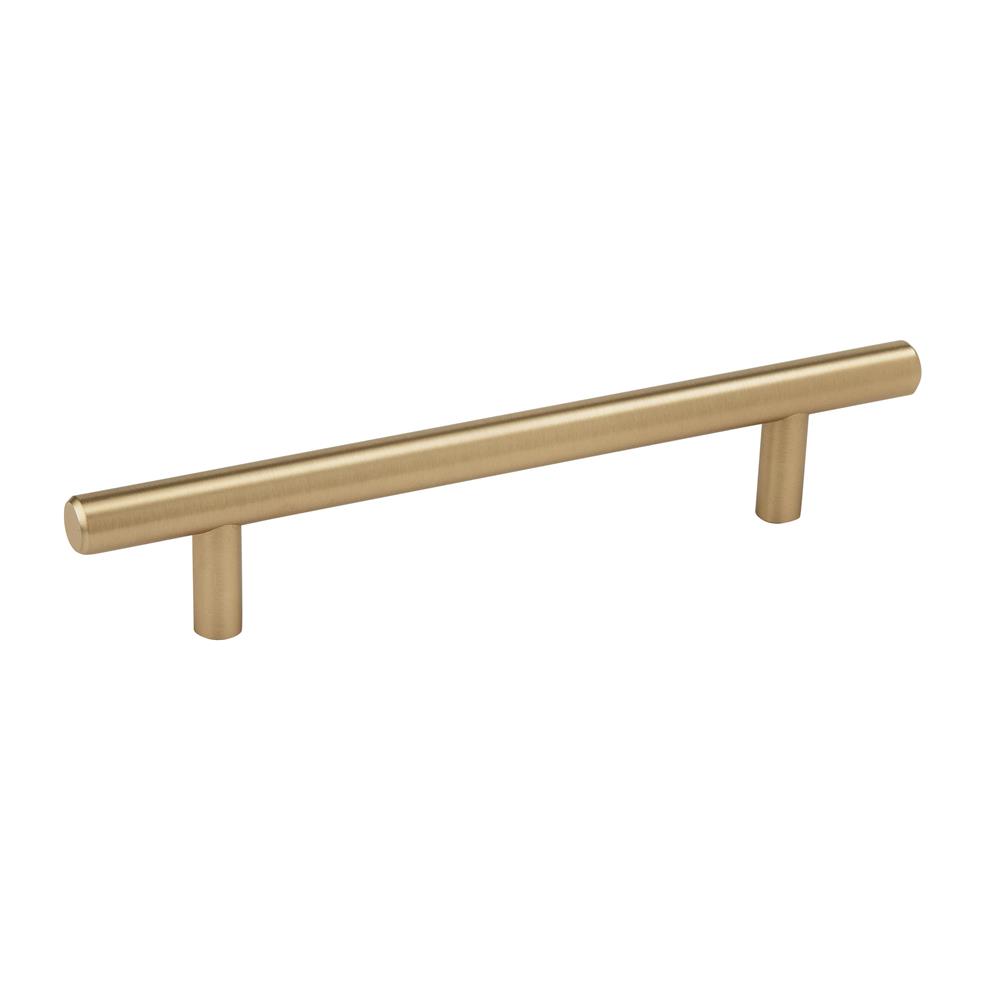 Amerock 10BX40517BBZ Bar Pulls 5-1/16 inch (128mm) Center-to-Center Golden Champagne Cabinet Pull - 10 Pack